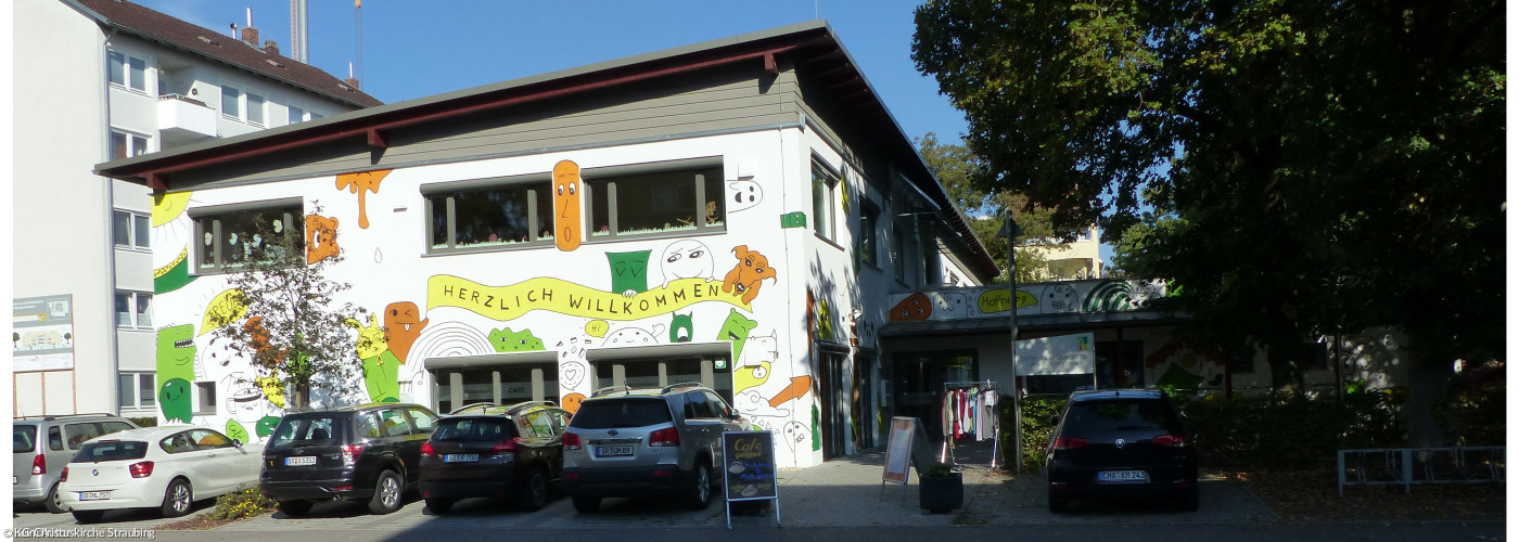 Eingang zum Familienhaus