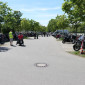 Voller Parkplatz